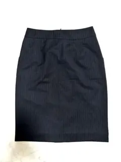 PROPORTION BODY DRESSING ストライプ柄 膝丈スカート