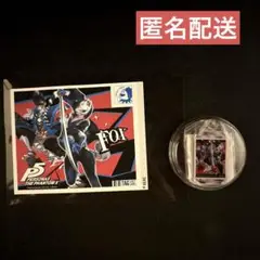 ペルソナ5 オリジナルラベル缶 ステッカー & アクリルキーホルダー　フォックス