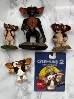 グレムリン ギズモ モグワイ フィギュアセット 当時物