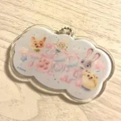 ズートピア　ハッピーくじ　Ｇ賞アクリルキーホルダー　ジュディ ニック 一番くじ