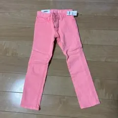 新品GAPkids ネオンカラーデニム　スキニーパンツ110  4900円