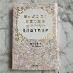 願いがかなう言葉の魔法 佳川奈未著