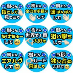 健人 中島 ファンサ カンペ うちわ文字 名前うちわ 0602 - メルカリ