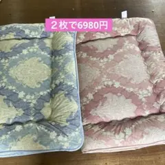 新品　未使用　生地　綿　100％使用　敷布団　シングル　２枚セットのサムネイル