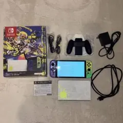 【美品】Nintendo Switch 有機ELモデル スプラトゥーンデザイン