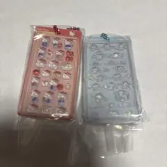 ボンボンドロップシール ミニチュアチャーム ガチャ　ハローキティ シナモロール
