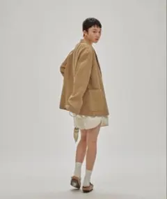 TODAYFUL Boyfriend Linen Jacket Sage - メルカリ