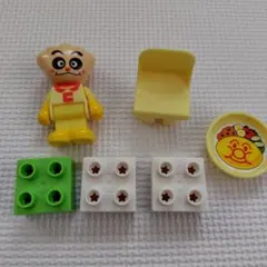 アンパンマン ブロックラボ クリームパンダ フィギュア　ワールドブロックラボ