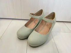 earth music&ecology 水色　パンプス