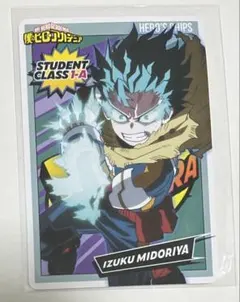 AGF2025 僕のヒーローアカデミア ヒーローズチップス トレカ 緑谷出久