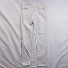 ビンテージ古着 LEVI'S 721 ハイライズスキニー ホワイト デニムパンツ