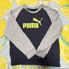 PUMA ネイビー グレー トレーナー