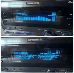 【希少】carrozzeria FH-P070MD 【良好】 Carrozzeria FH-P070MD CD / MD Player Car Audio WMA MP3 AAC