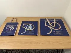 Walt Disney World 50周年記念 ショッピングバッグセット3点