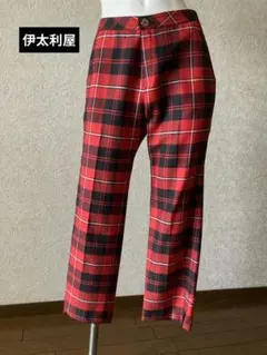 ✰伊太利屋 チェック柄 カジュアルパンツのサムネイル