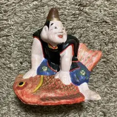 骨董 大きめ御所人形 共箱付 縁起物 節句 時代物 アンティーク 古物
