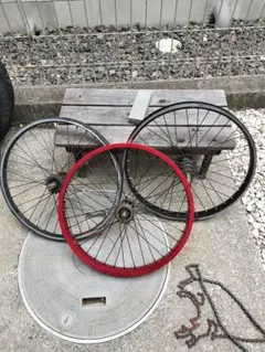 BMX 20インチ タイヤ ホイール前後セット ODYSSEY - メルカリ