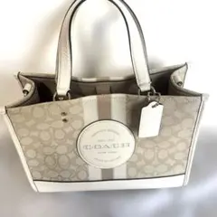 コーチ デンプシーキャリーオール2way トートバッグ ショルダーバッグ