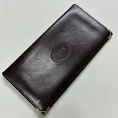 Cartier/カルティエ マストライン レザー 長財布 札入れ