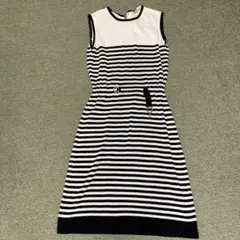 Salvatore Ferragamo ボーダーワンピース