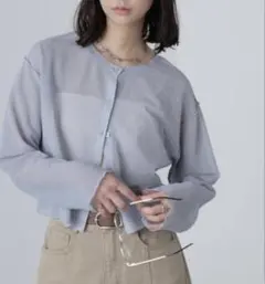 FREE'S MART✿前後2WAYシアーカットソーカーディガン