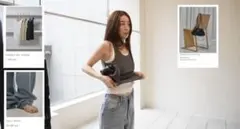 todayful Useful Seamless Rib Tanktopホワイトのサムネイル