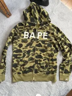 A BATHING APE カモフラ ジップアップパーカー XLのサムネイル