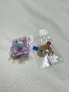 サンリオ　ウサハナ　キャンディチャーム　ミニチュアパッケージコレクション