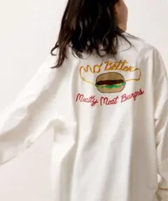 デザインプリント ロングスリーブTシャツ