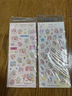 【レア】【平成レトロ】キキララ シール 2シートセット当時物
