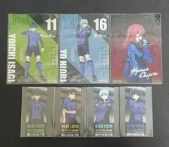 ブルーロック クリアシートコレクション、チケット風クリアカード