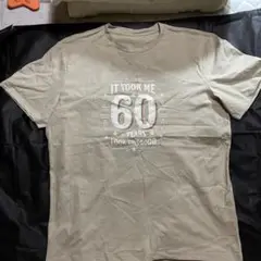 60歳の誕生日 Tシャツ ベージュ