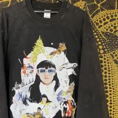 私をスキーに連れてって メンズ ロンT 昭和映画 L XL R15 スキー 冬