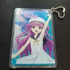 Summer Pocketsトレーディング グリッターキーホルダー 加藤うみ