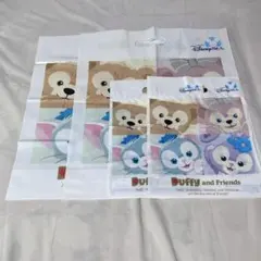 Disney Sea Duffy and Friends ショップ袋 4点セット