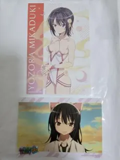 僕は友達が少ない　はがない　三日月夜空　イラストカード&ブロマイド