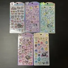 【正規品】うるちゅるポップシール5種セット