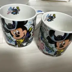 ミッキーマウス マグカップ 2個セット