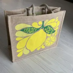新品 Trader Joe's エコバッグ レモンデザイン