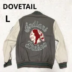 DOVETAIL Fresno Indians ヴィンテージ 袖レザー L