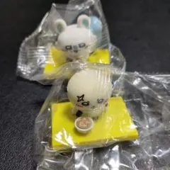 松屋 ちいかわ モモンガ ラッコ フィギュア 2個セット