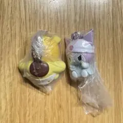 サンリオ GRWM マスコットチャーム　ポムポムプリン　クロミ