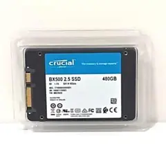 ②動作良好・フォーマット済★CRUCIAL 480GB SSD★使用16387h