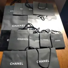CHANEL ブラック紙袋 15枚セット