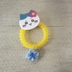 沖縄限定 シーサーのおみやげやさん トレーディングコイルヘアゴム ハチワレ