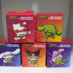 ハローキティ x タートルズ 海外限定コラボ　5体セット