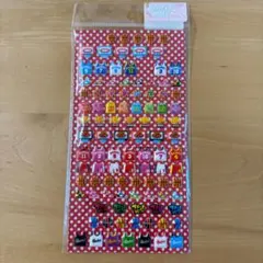 バスケットボール 立体シール ぷっくりシール ぷくぷくシール 平成レトロ