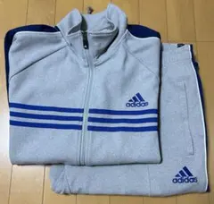 希少90s adidasトラックジャケット上下セット万国旗タグ