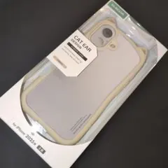 iPhone17用 猫耳CAT EAR ハイブリッドケース ELECOM
