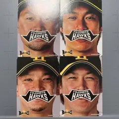 福岡ソフトバンクホークス　ヒゲカード9枚セット